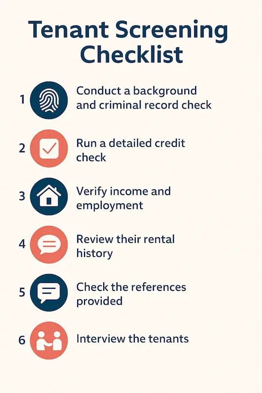 tenant screening 6 steps for landlords